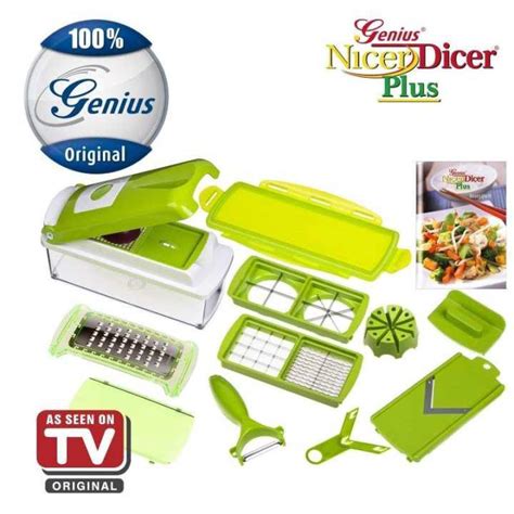 nicer dicer original|Genius Nicer Dicer Speed Vegetable Slicer with 3。